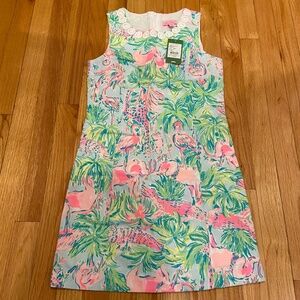 Lilly Pulitzer Girls Mini Mila Shift - On Parade - NWT